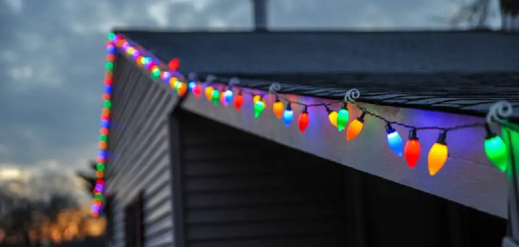 How to Connect Outdoor Christmas Lights With Extension Cord