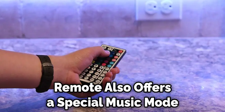 Remote Also Offers a Special Music Mode