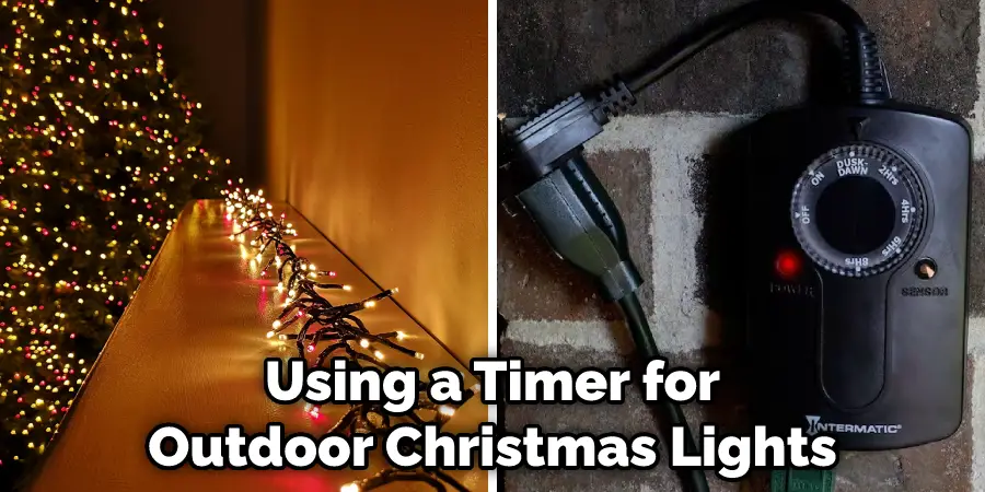 Using a Timer for Outdoor Christmas Lights