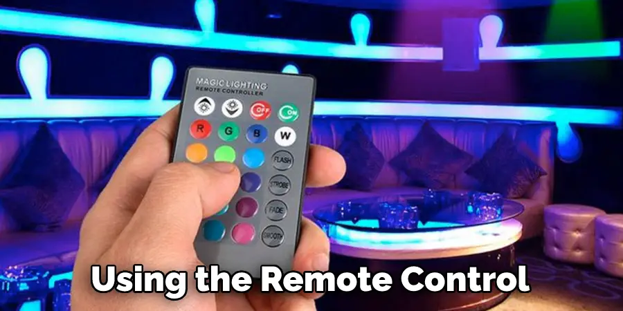 Using the Remote Control