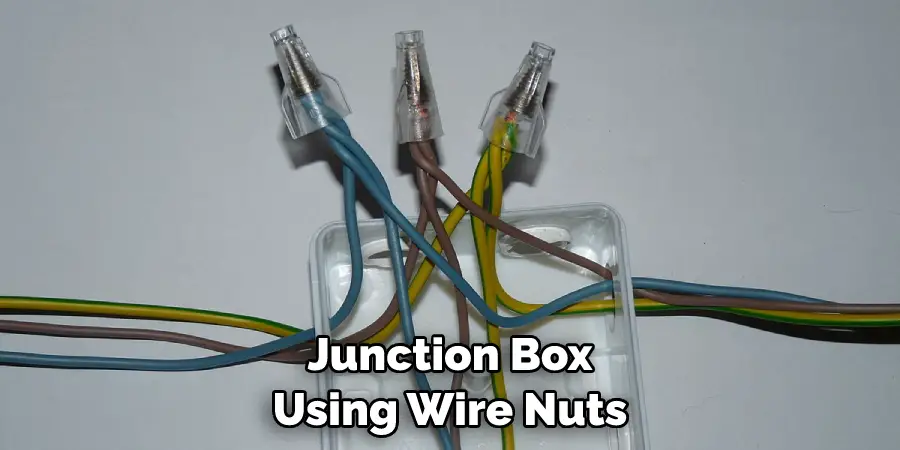 Junction Box Using Wire Nuts