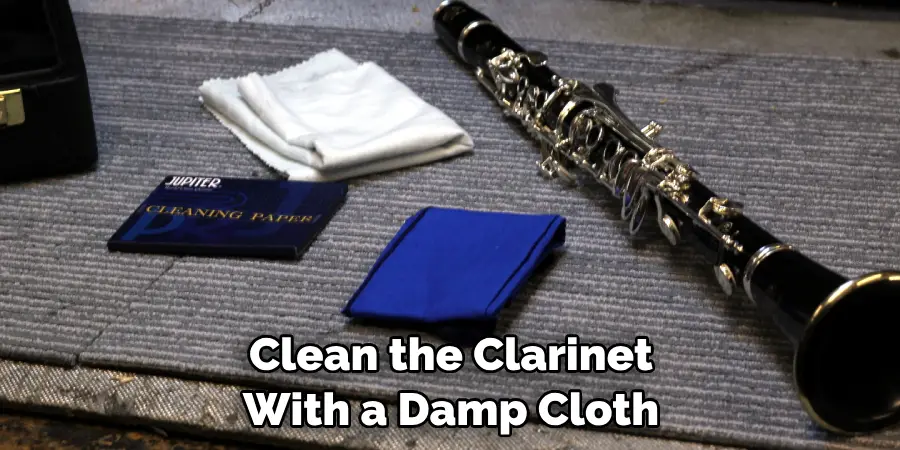 Clean the Clarinet With a Damp Cloth