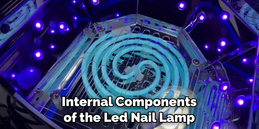 Internal Components of the Led Nail Lamp