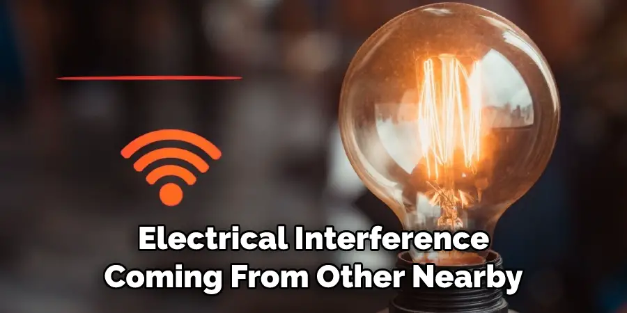 Electrical Interference Coming From Other Nearby