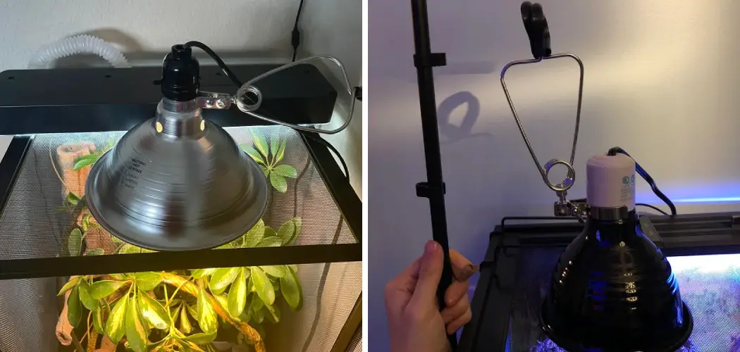 How to Attach Clamp Lamp to Tank