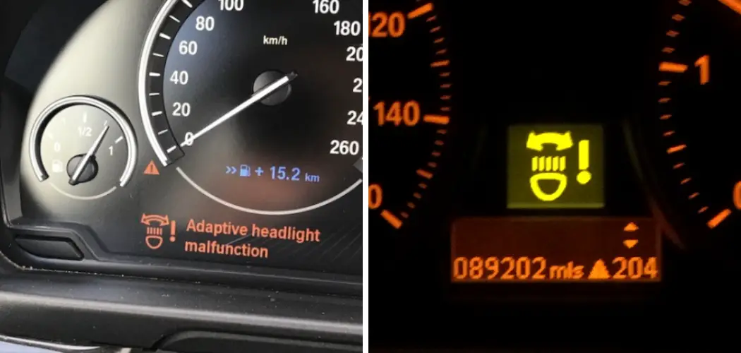 How to Fix Adaptive Headlight Malfunction BMW