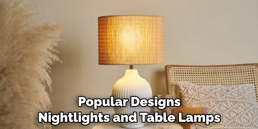Popular Designs Nightlights and Table Lamps