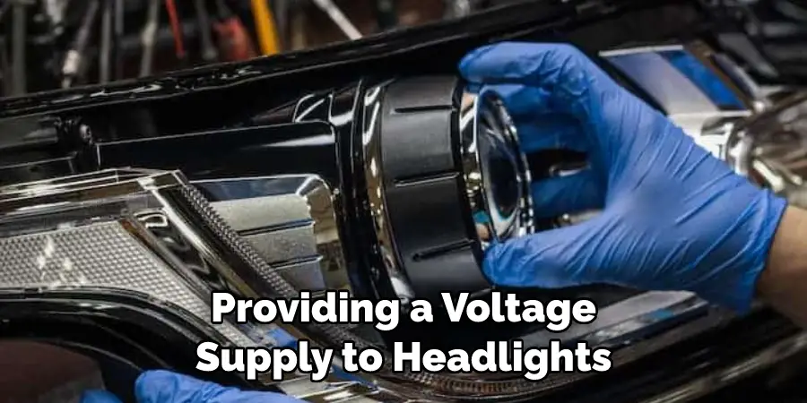 Providing a Voltage Supply to Headlights