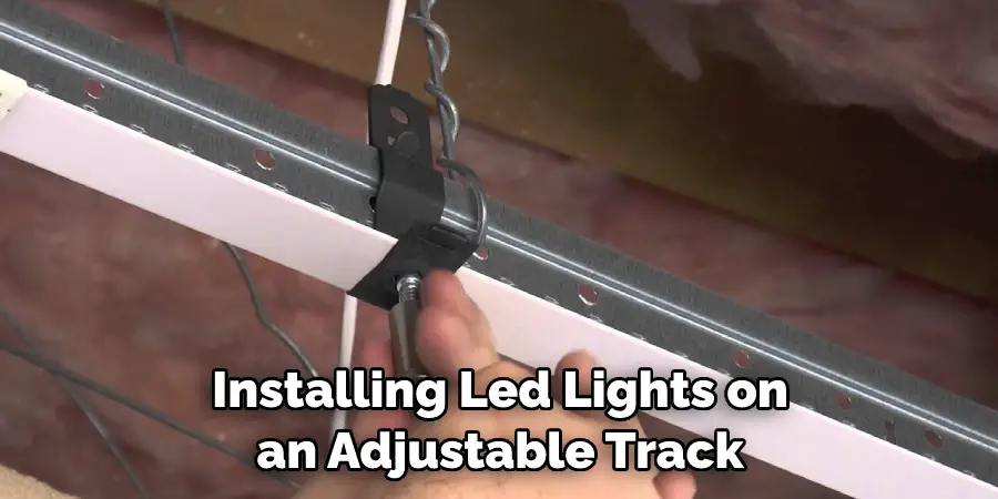 Installing Led Lights on an Adjustable Track