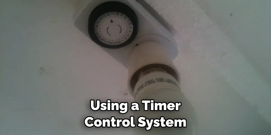 Using a Timer Control System